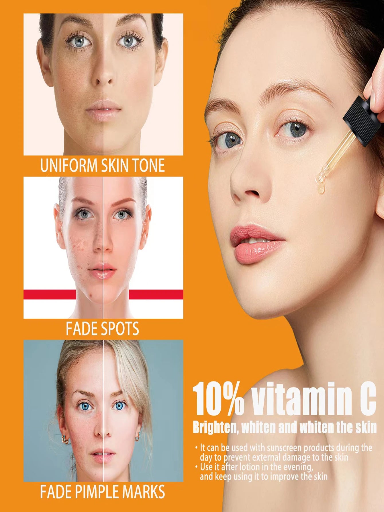 Radiance Vitamin C Serum 50ml – Hyaluronic Acid & Anti-Spot