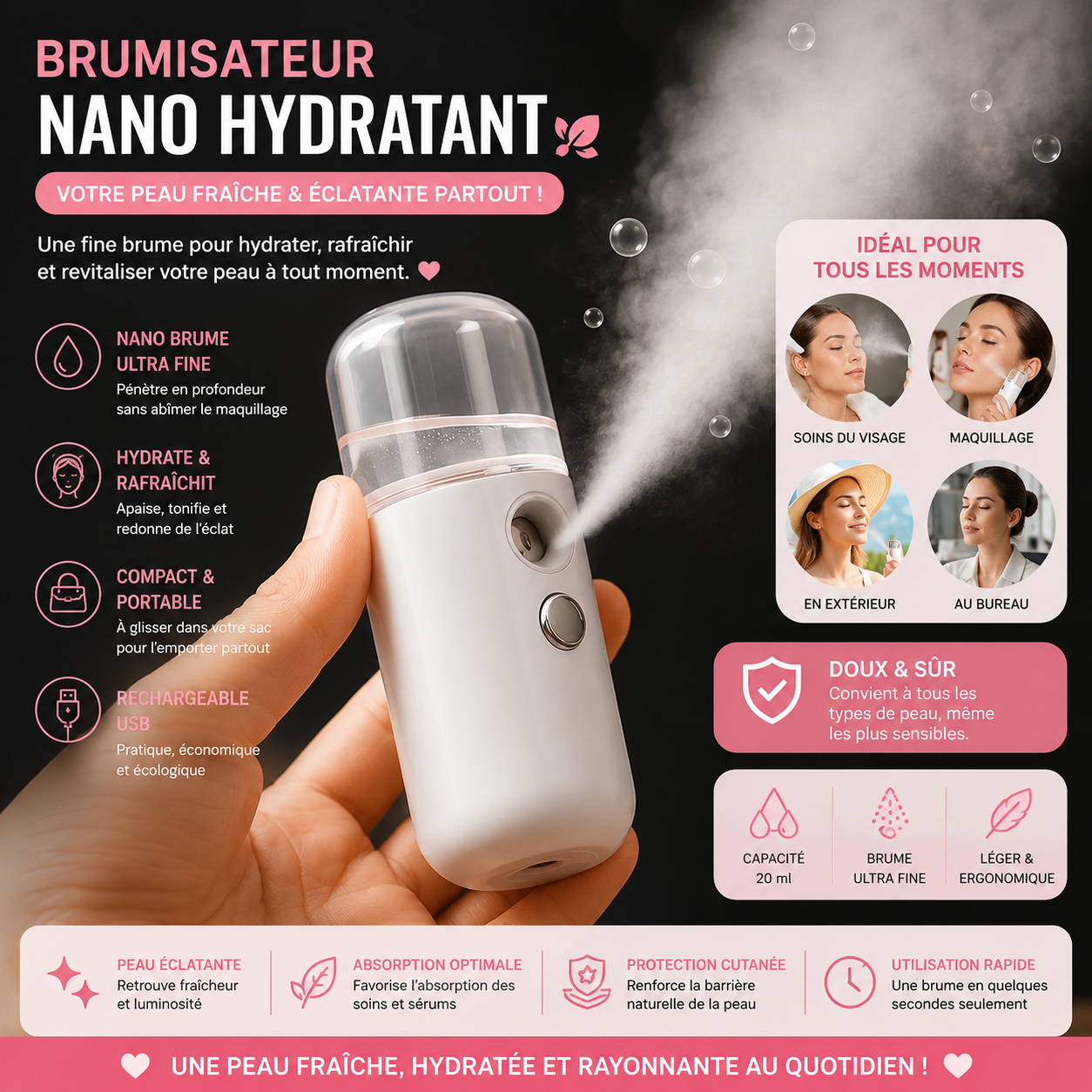 Portable Mister – Instant and Convenient Hydration