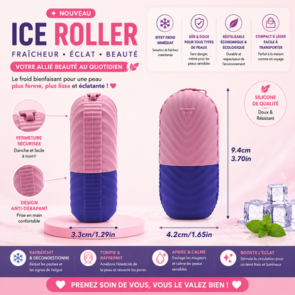 Ice Cube Face Massager Mold – Firming & Anti-Redness Treatment