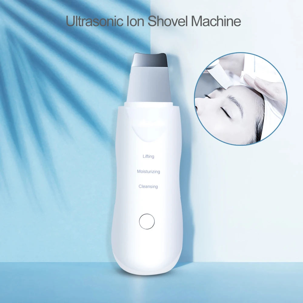 Ultrasonic Skin Scrubber – Blackhead Remover & Exfoliator