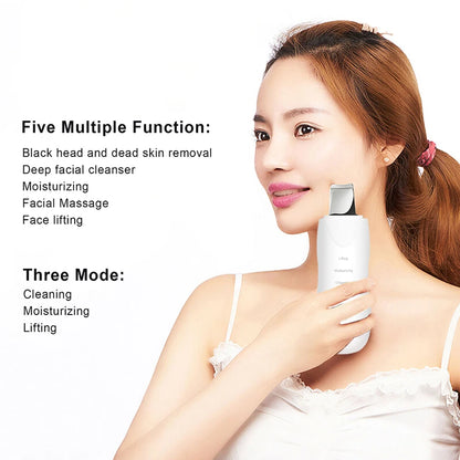 Ultrasonic Skin Scrubber – Blackhead Remover & Exfoliator