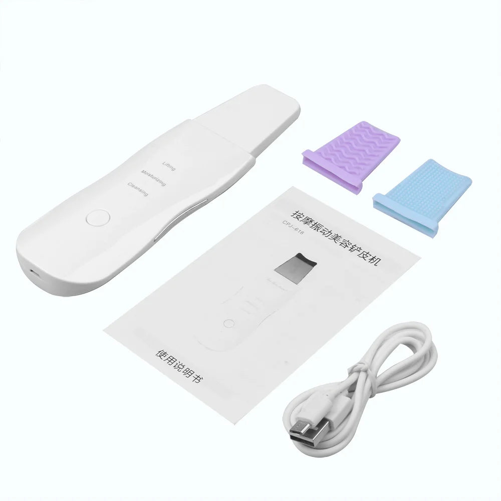 Ultrasonic Skin Scrubber – Blackhead Remover & Exfoliator