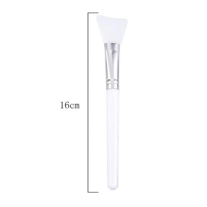 Set 4 Pinceaux Masque Silicone Blancs – Soin DIY & Application Crème