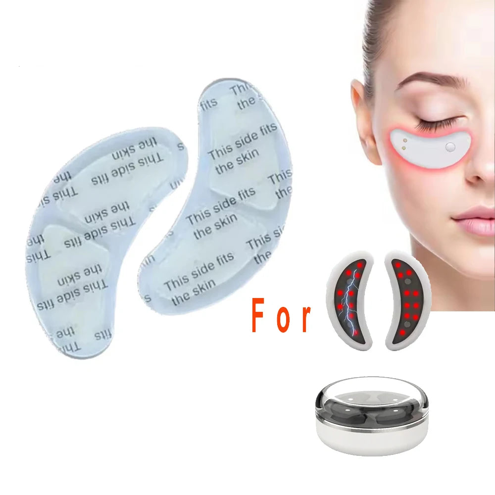 Patchs Gel EMS Yeux – Anti-Cernes & Anti-Âge Micro-Courant