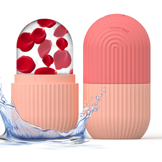 Moule Glaçon Silicone Visage – Massage Raffermissant & Soin Peau