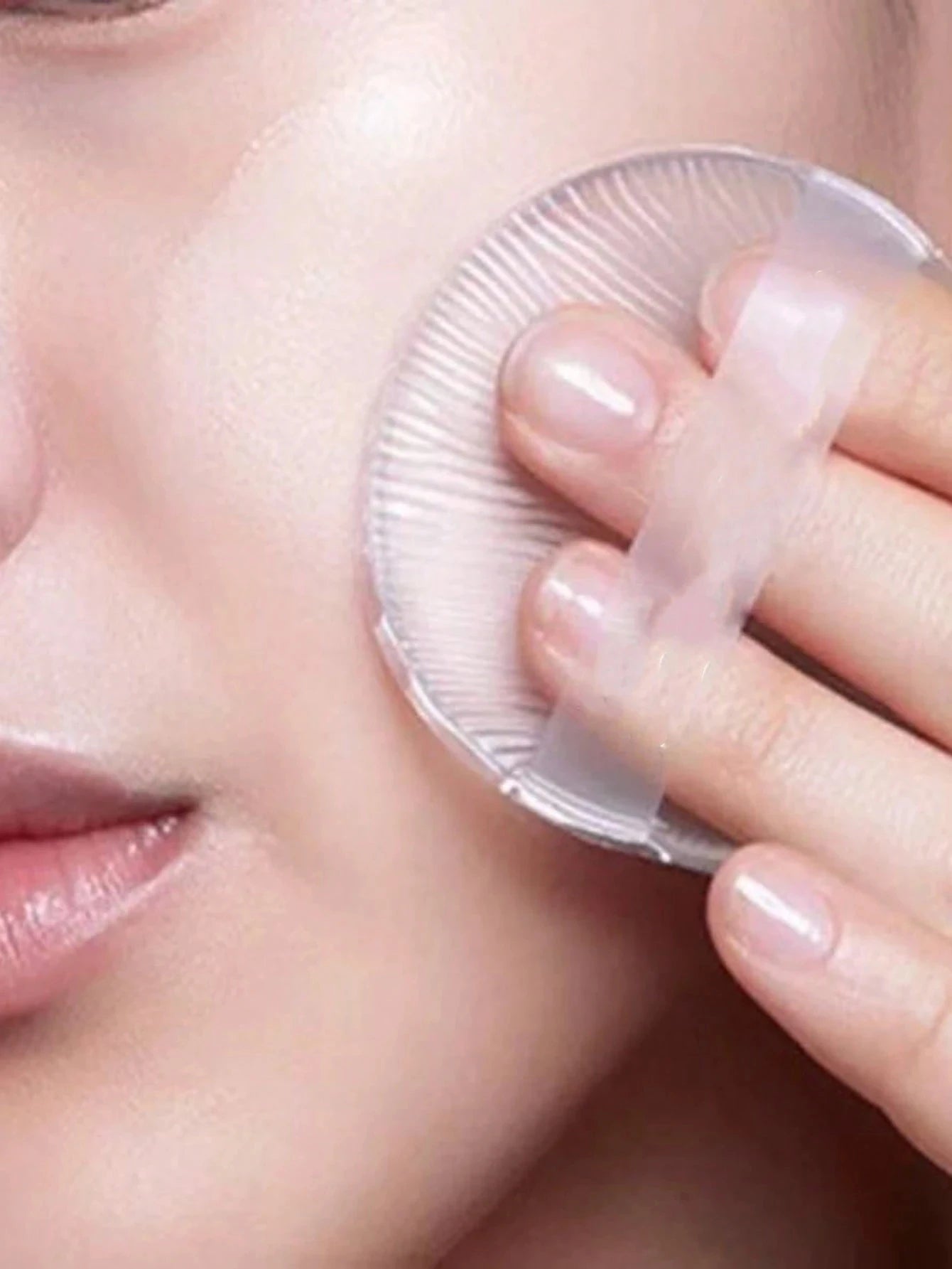 Éponge Silicone Fond de Teint Crystal Jelly – BB Cushion & Poudre