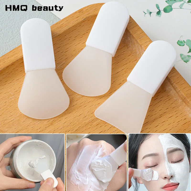 Set 3 Pinceaux Masque Silicone – Soin Visage & Applicateur Crème DIY