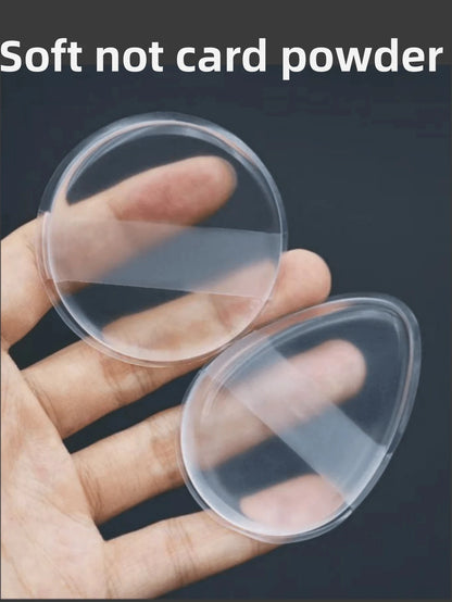 Éponge Silicone Fond de Teint Crystal Jelly – BB Cushion & Poudre