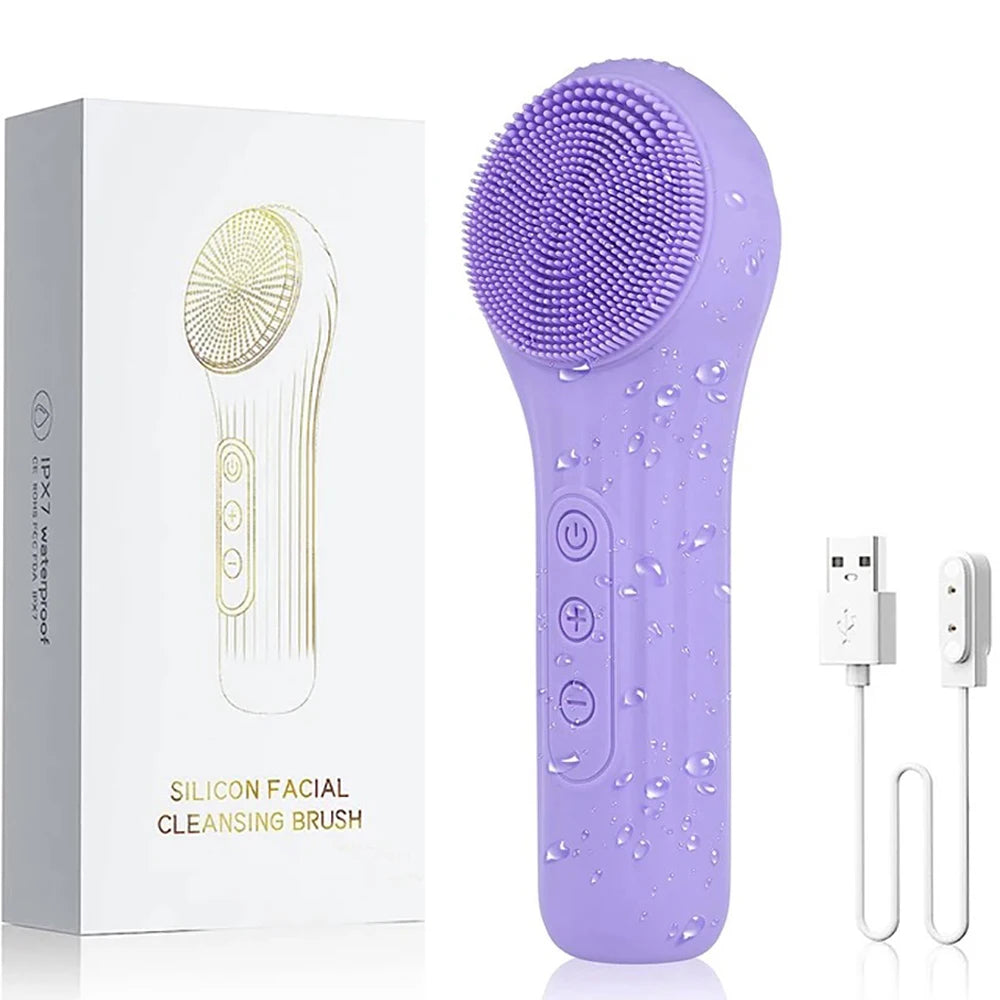 Brosse Nettoyante Sonique — Peau Nette en Profondeur