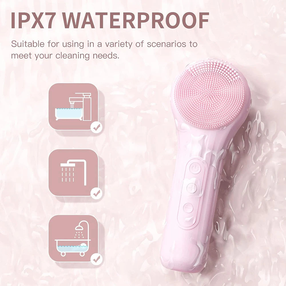 Brosse Nettoyante Sonique — Peau Nette en Profondeur