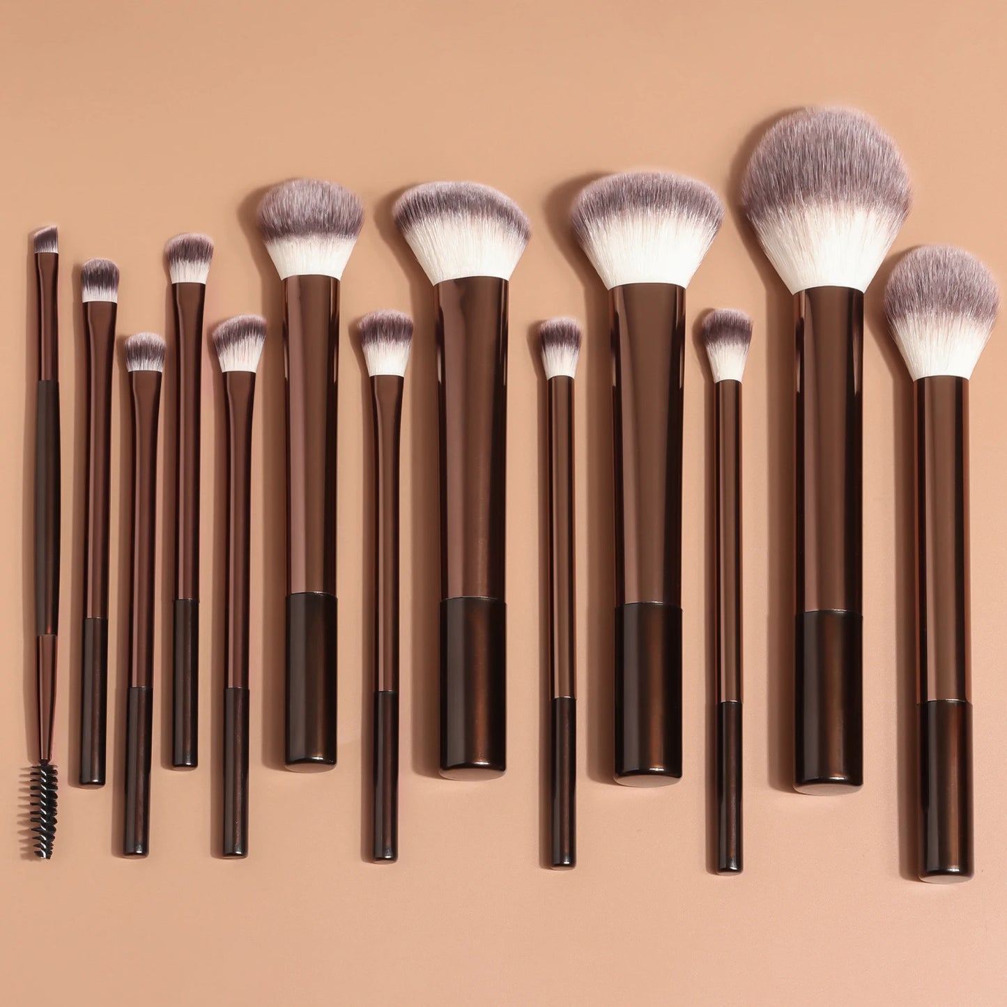 13-Piece Professional Makeup Brush Set – Foundation, Concealer, Eyeshadow & Blush