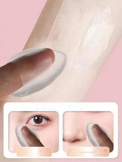 Éponge Silicone Fond de Teint Crystal Jelly – BB Cushion & Poudre