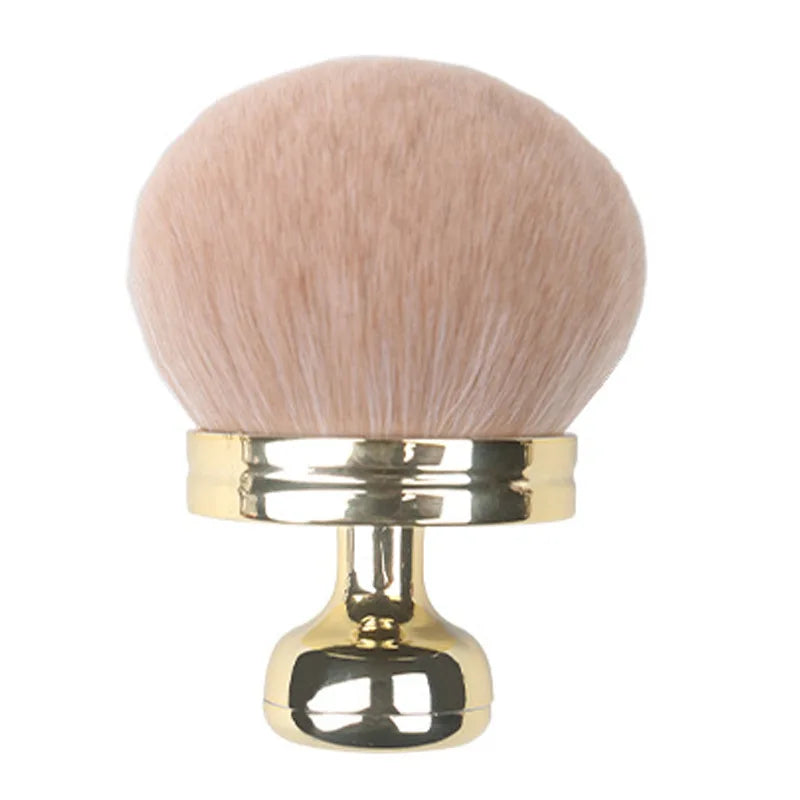 Pinceau Kabuki Tête Champignon – Poudre, Blush & Fond de Teint