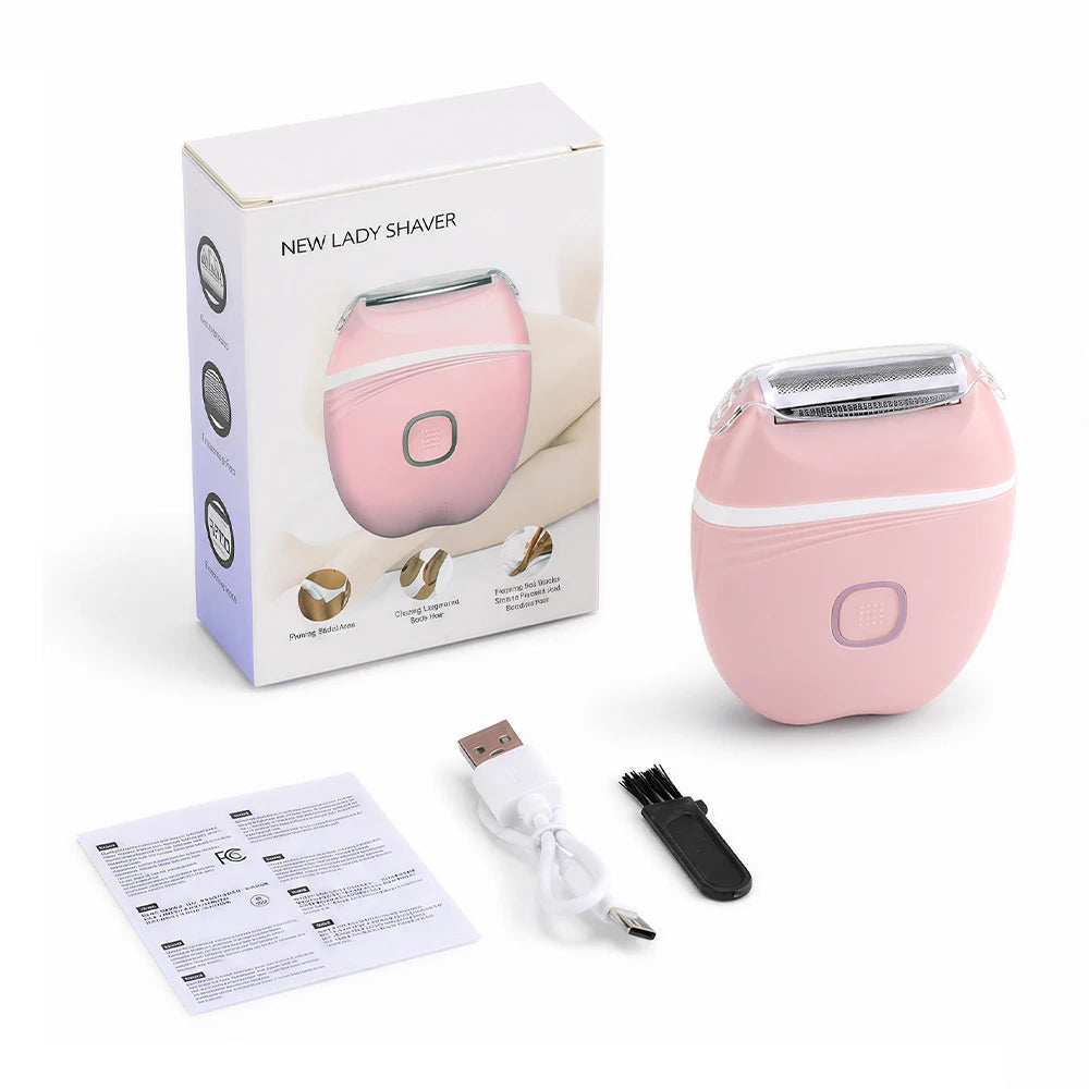 Rasoir Électrique 3-en-1 Femme – Corps, Jambes & Zone Intime