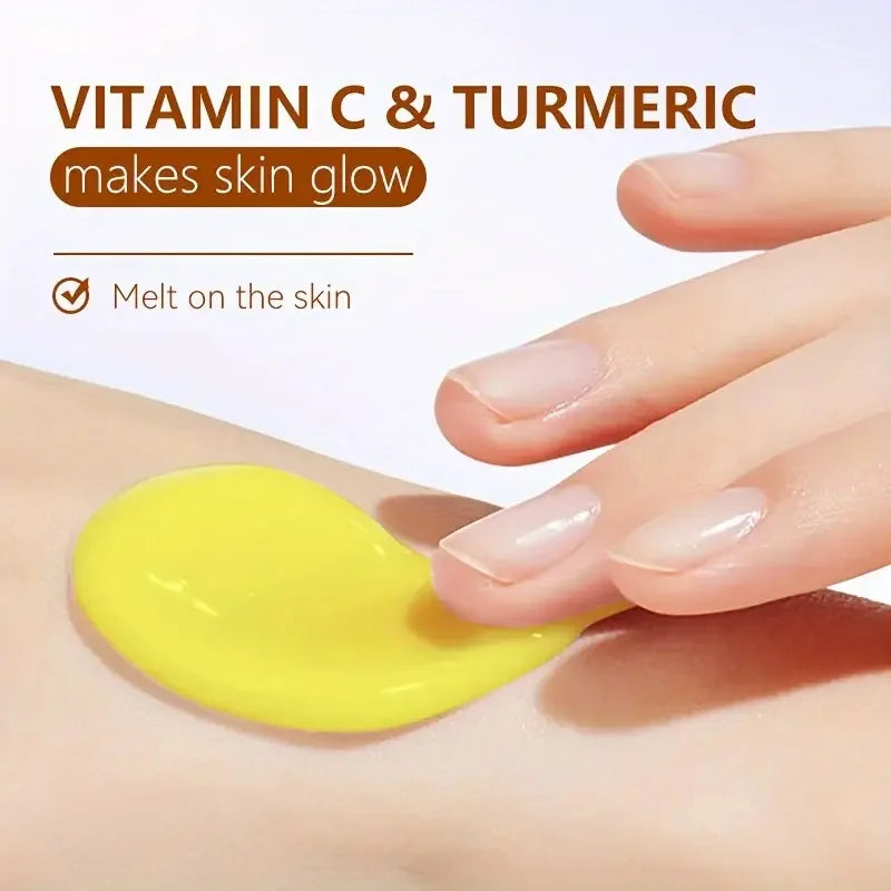 Crème Anti-Âge Curcuma & Vitamine C – Collagène & Hydratation 50g