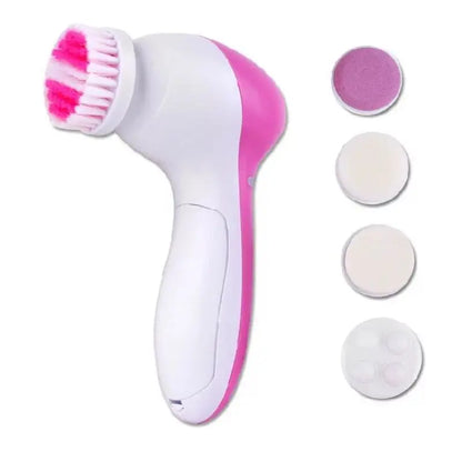 Brosse Nettoyante Électrique 5-en-1 – Spa & Anti-Points Noirs