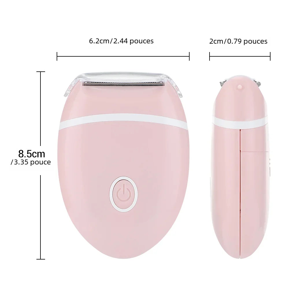 Rasoir Électrique 3-en-1 Femme – Corps, Jambes & Zone Intime