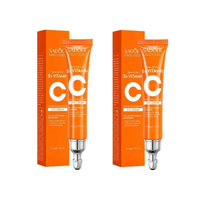 Crème Yeux Vitamine C SADOER – Anti-Cernes & Raffermissant