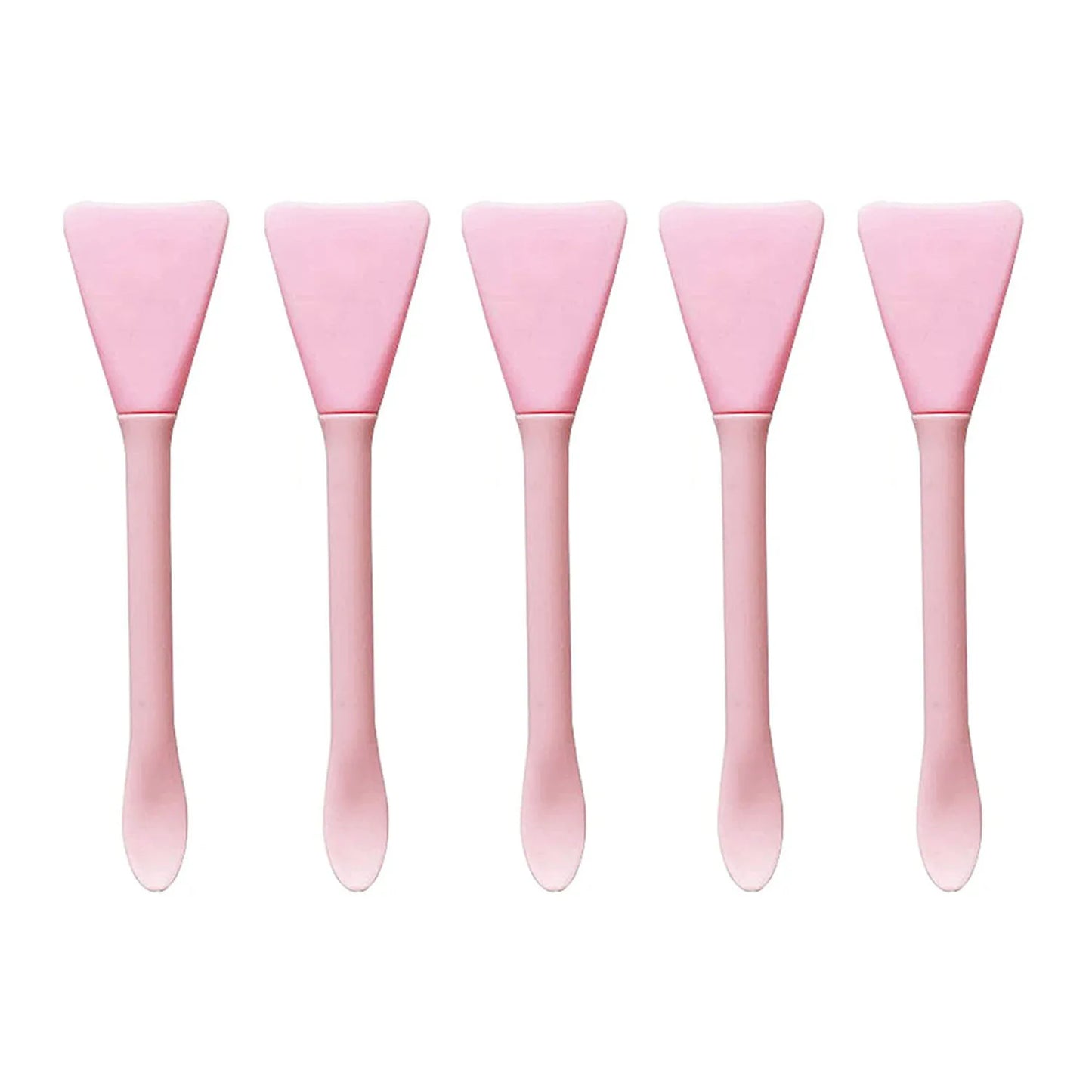 Set of 5 Silicone Spatula Brushes – Mask, Cream & Spa Facial Treatment