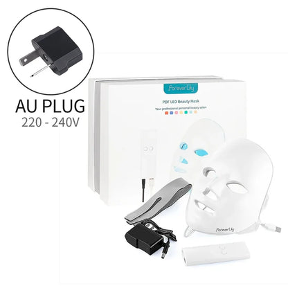 7-Color LED Mask - Anti-Acne & Anti-Wrinkle Phototherapy