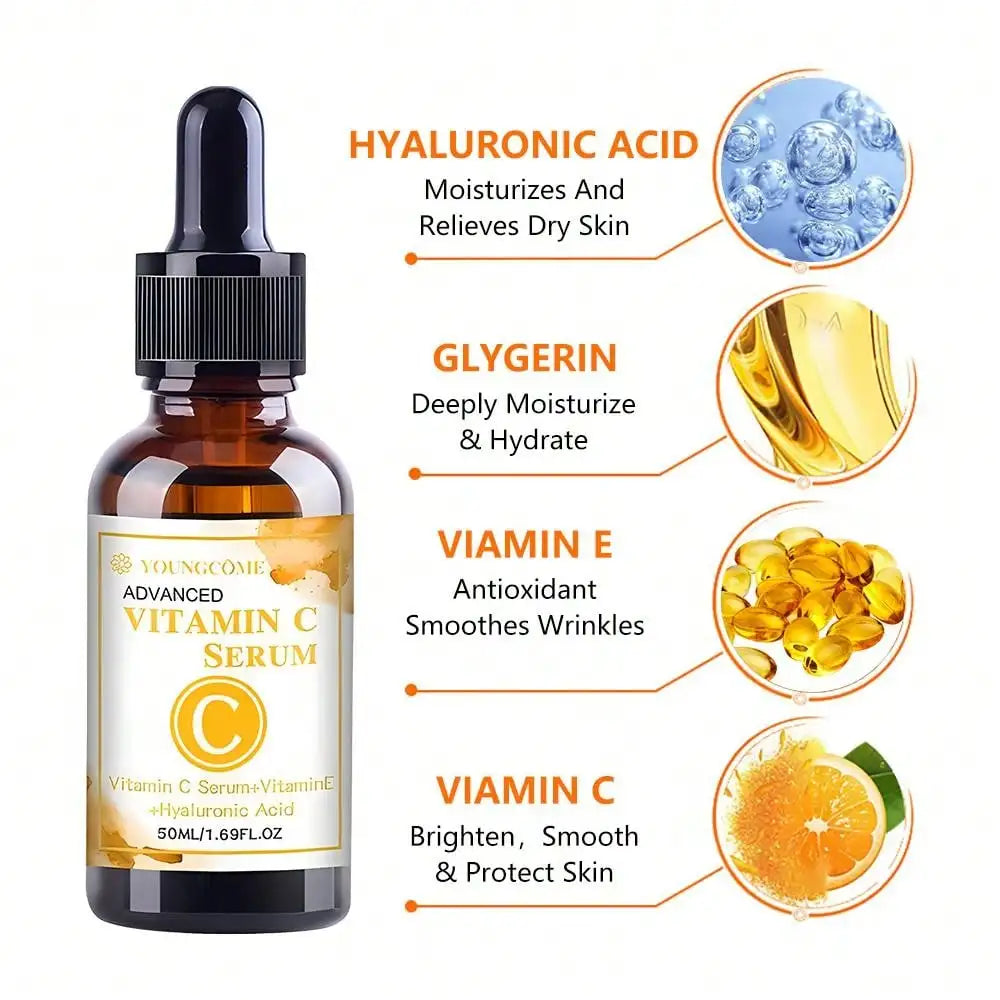 Vitamin C Essence Serum - Moisturizing, Anti-Wrinkle & Radiance