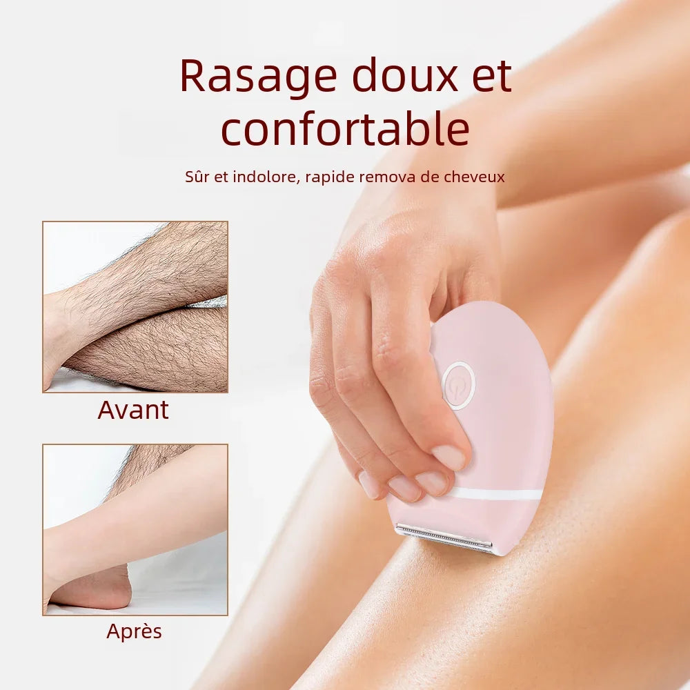 Rasoir Électrique 3-en-1 Femme – Corps, Jambes & Zone Intime