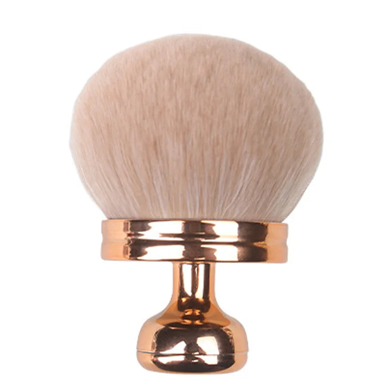 Pinceau Kabuki Tête Champignon – Poudre, Blush & Fond de Teint