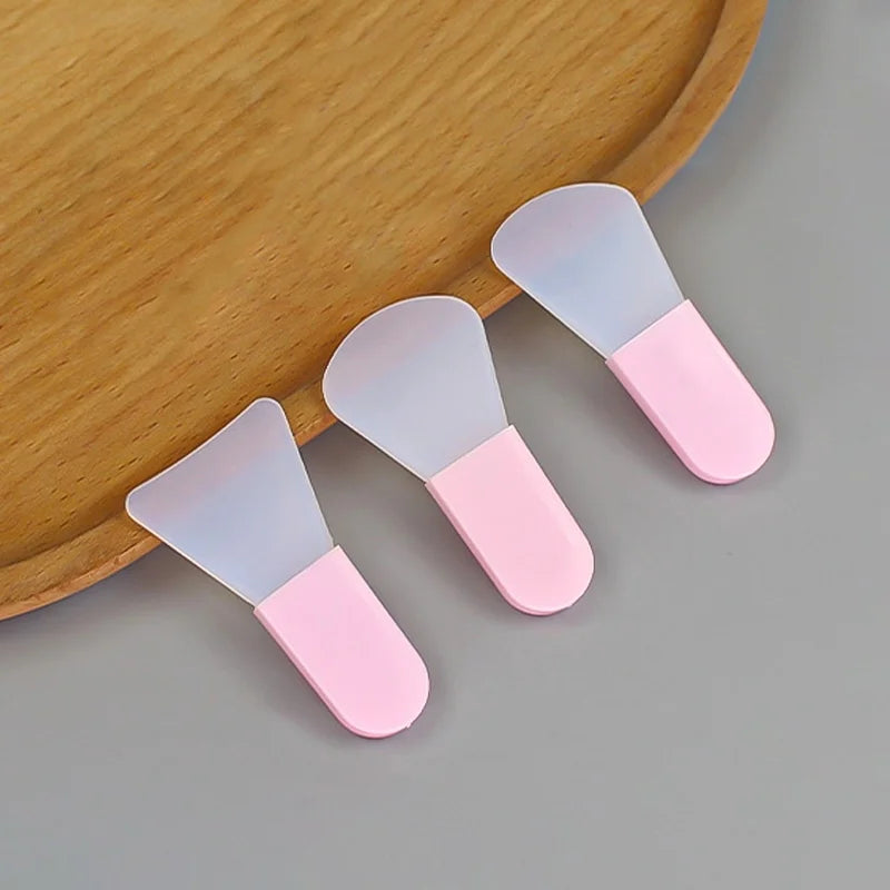 Set 3 Pinceaux Masque Silicone – Soin Visage & Applicateur Crème DIY