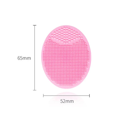 Silicone Facial Cleansing Brush – Manual Exfoliation & Massage