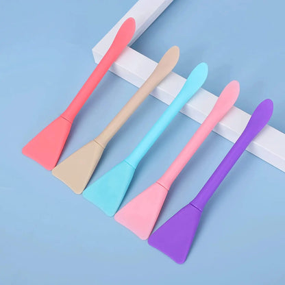 Set of 5 Silicone Spatula Brushes – Mask, Cream & Spa Facial Treatment