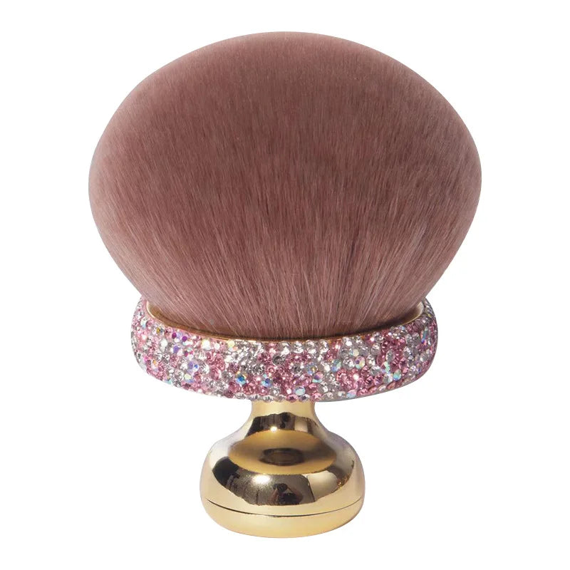 Pinceau Kabuki Tête Champignon – Poudre, Blush & Fond de Teint