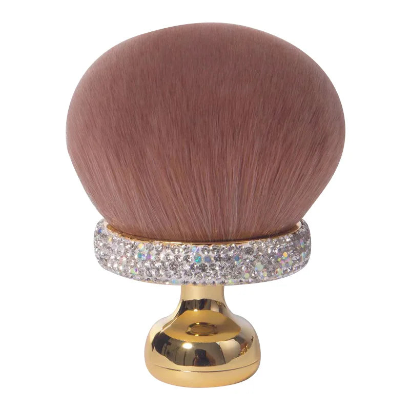 Pinceau Kabuki Tête Champignon – Poudre, Blush & Fond de Teint