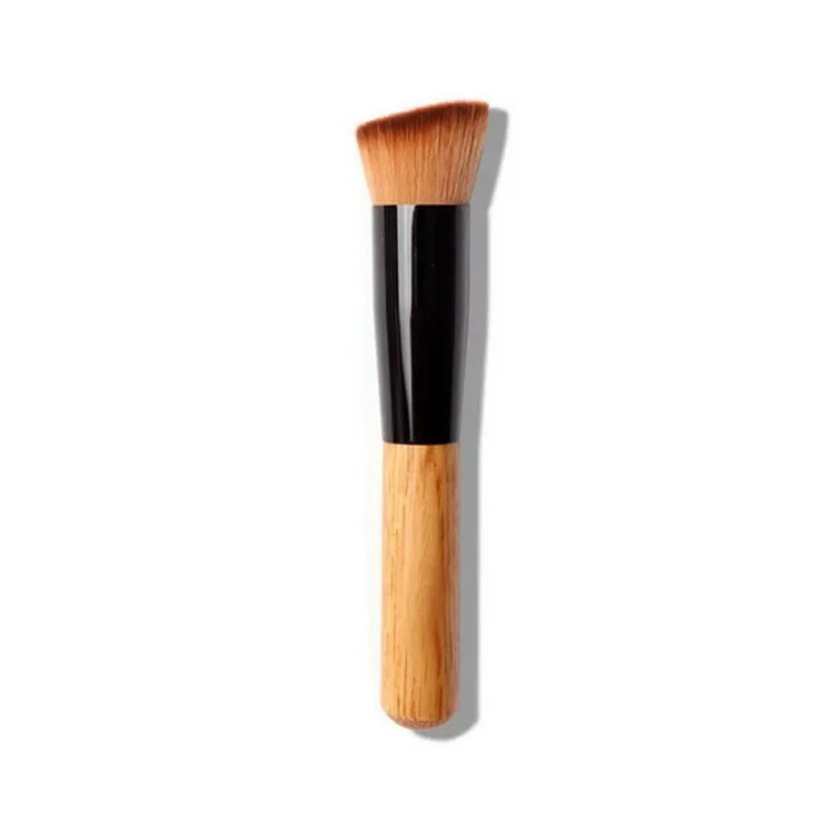 Flat Top Kabuki Foundation Brush – Professional Powder & Blush