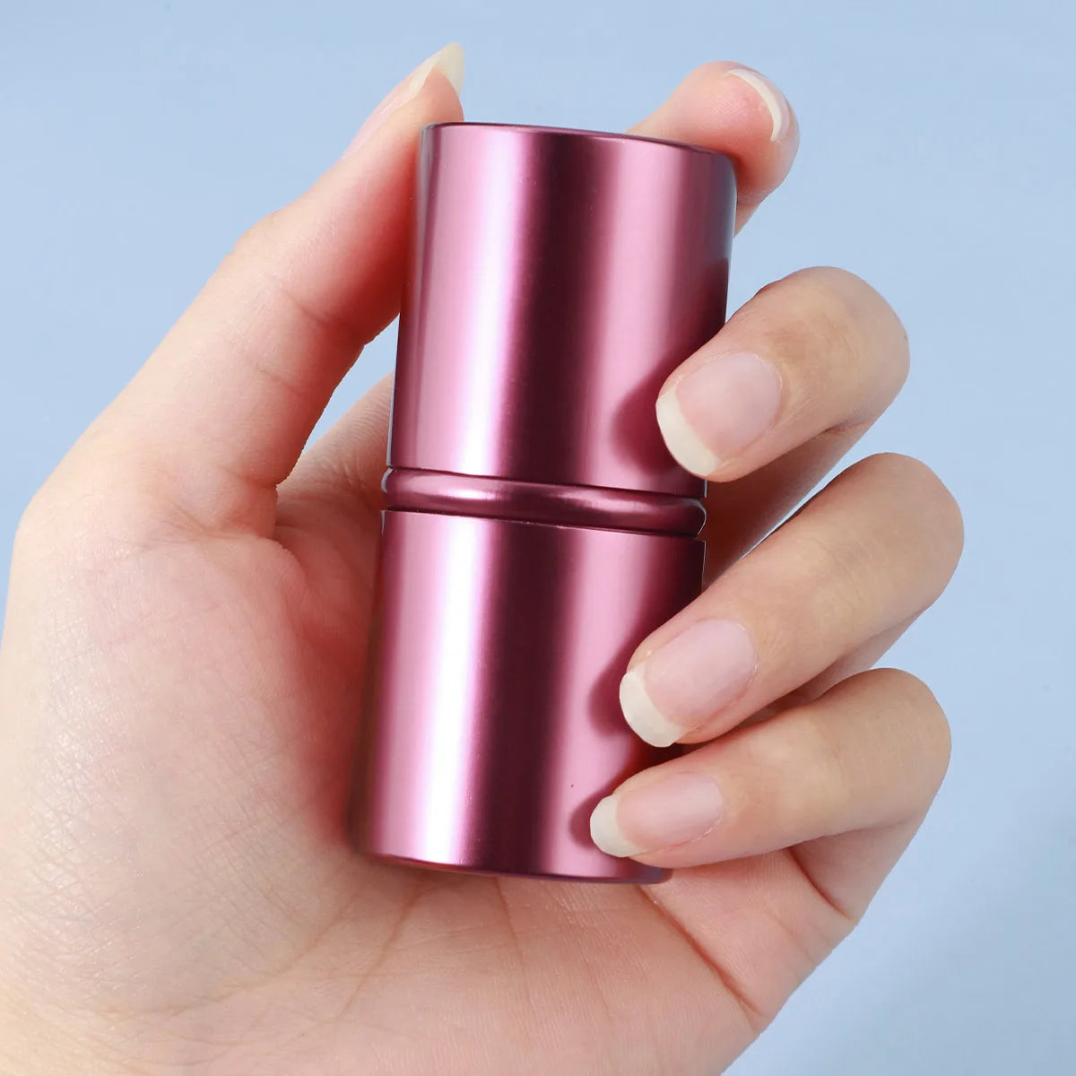 Pinceau Fond de Teint Rétractable – Liquide, Crème & Poudre
