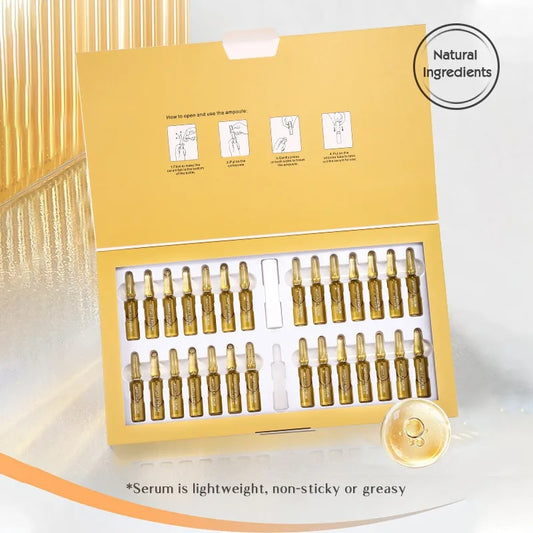 Set Ampoules Sérum Vitamine C 20% – Anti-Âge, Éclat & Blanchiment