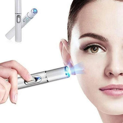 Stylo LED Lumière Bleue Anti-Acné – Traitement Cicatrices & Rides