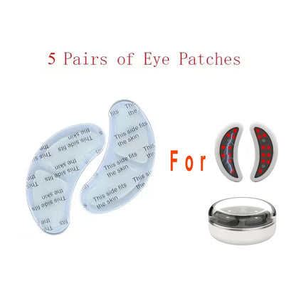 Patchs Gel EMS Yeux – Anti-Cernes & Anti-Âge Micro-Courant