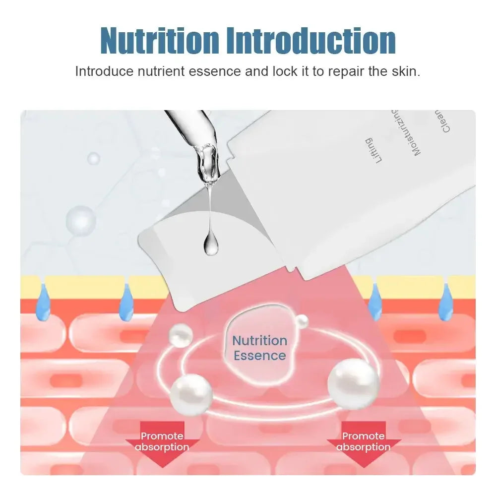 Spatule Vibration Profonde – Nettoyage Pores & Anti-Points Noirs