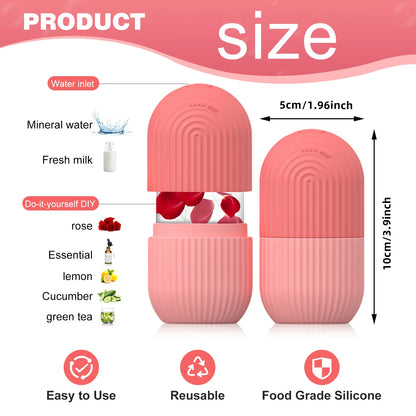 Silicone Ice Mold Face – Firming Massage & Skin Care