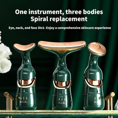 Appareil Lifting Visage, Cou & Yeux – Micro-Courant Anti-Âge