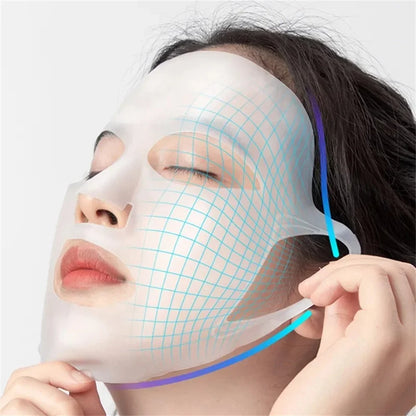 3D Silicone Face Mask – Hydration, Lifting & Anti-Wrinkle