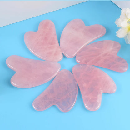 Gua Sha Pierre Jade Naturelle – Massage Raffermissant & Éclat Visage