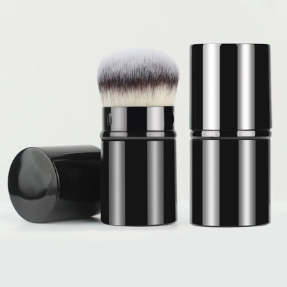 Pinceau Fond de Teint Rétractable – Liquide, Crème & Poudre