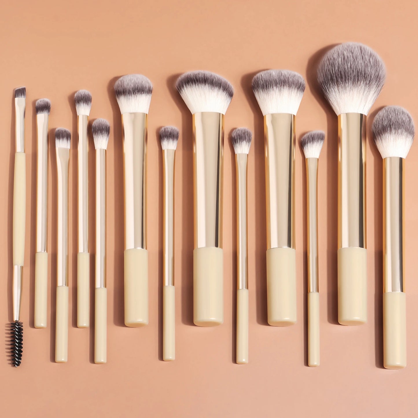 13-Piece Professional Makeup Brush Set – Foundation, Concealer, Eyeshadow & Blush