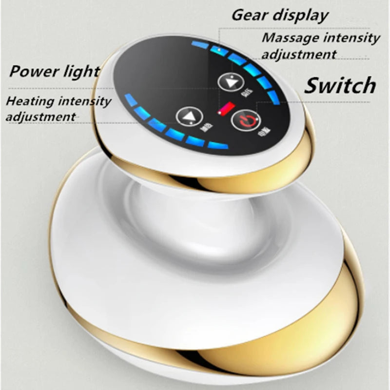 Electric Gua Sha Massager - Heated Anti-Cellulite Cupping Device