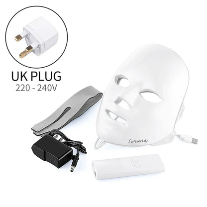 7-Color LED Mask - Anti-Acne & Anti-Wrinkle Phototherapy