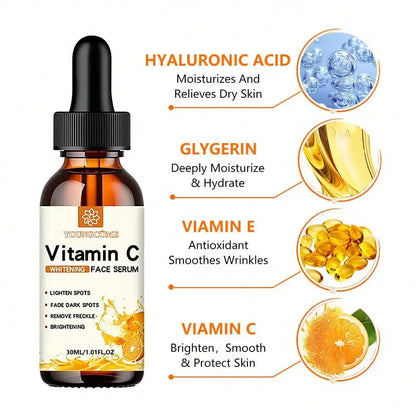 Essence Vitamin C & Hyaluronic Acid 30ml – Anti-Dark Spot & Hydrating