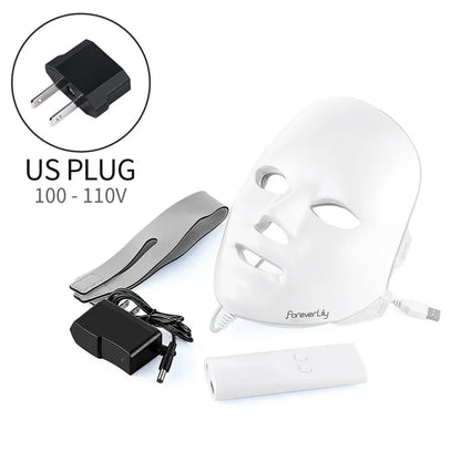 7-Color LED Mask - Anti-Acne & Anti-Wrinkle Phototherapy