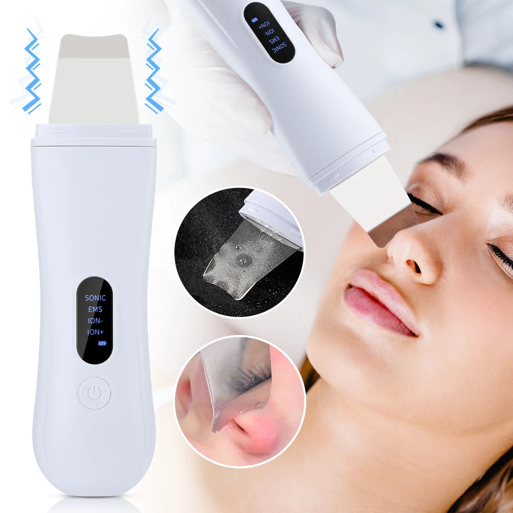 Spatule Ionique Ultrasonique 4 Modes – Lifting & Nettoyage Profond