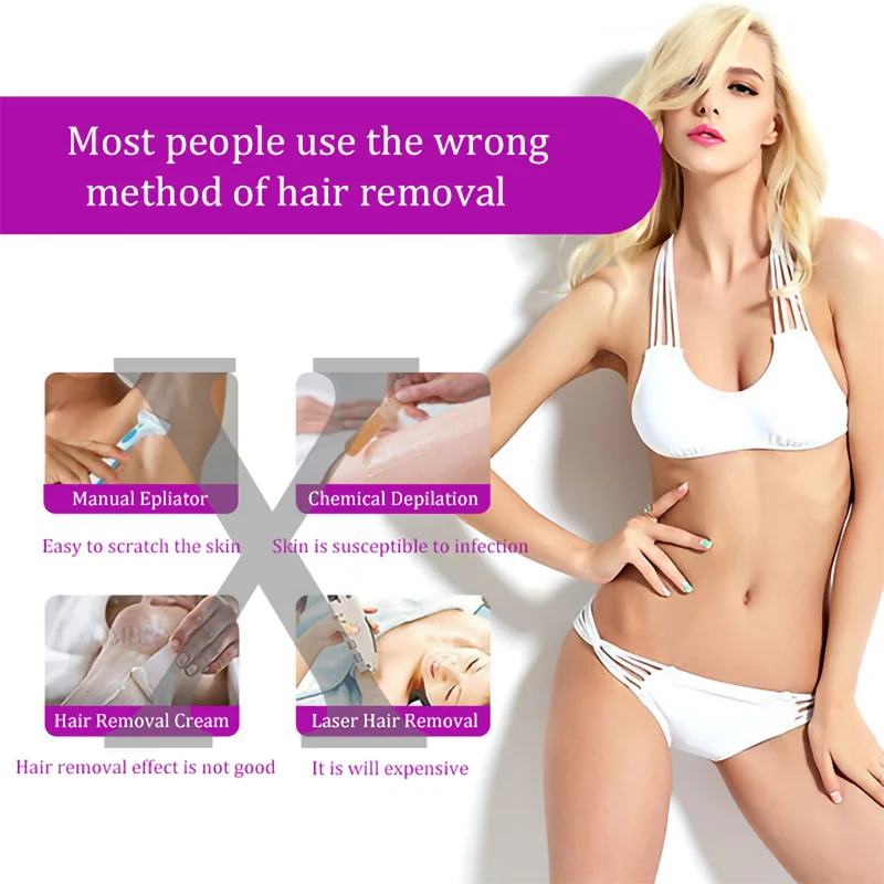 Rotary Blue Light Epilator – Face, Legs & Bikini Area